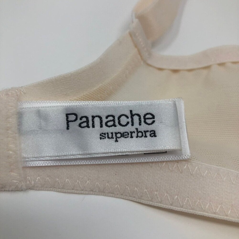 Panache Andorra Full Cup Bra Size 32DD Pearl Ivory - Picture 7 of 9